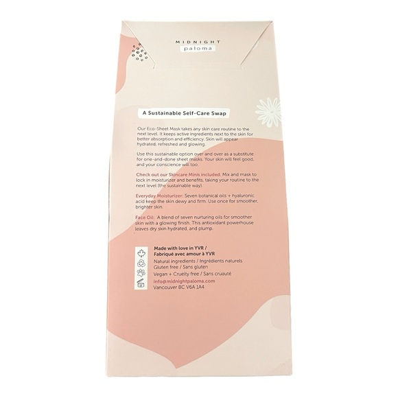 New MIDNIGHT Paloma Eco-Sheet Mask - Picture 2 of 2